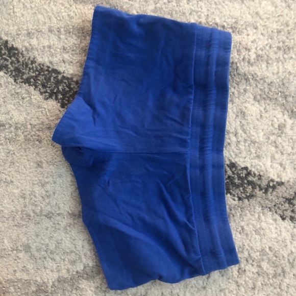 3/$30 Hurley Blue Short Shorts - Picture 4 of 4